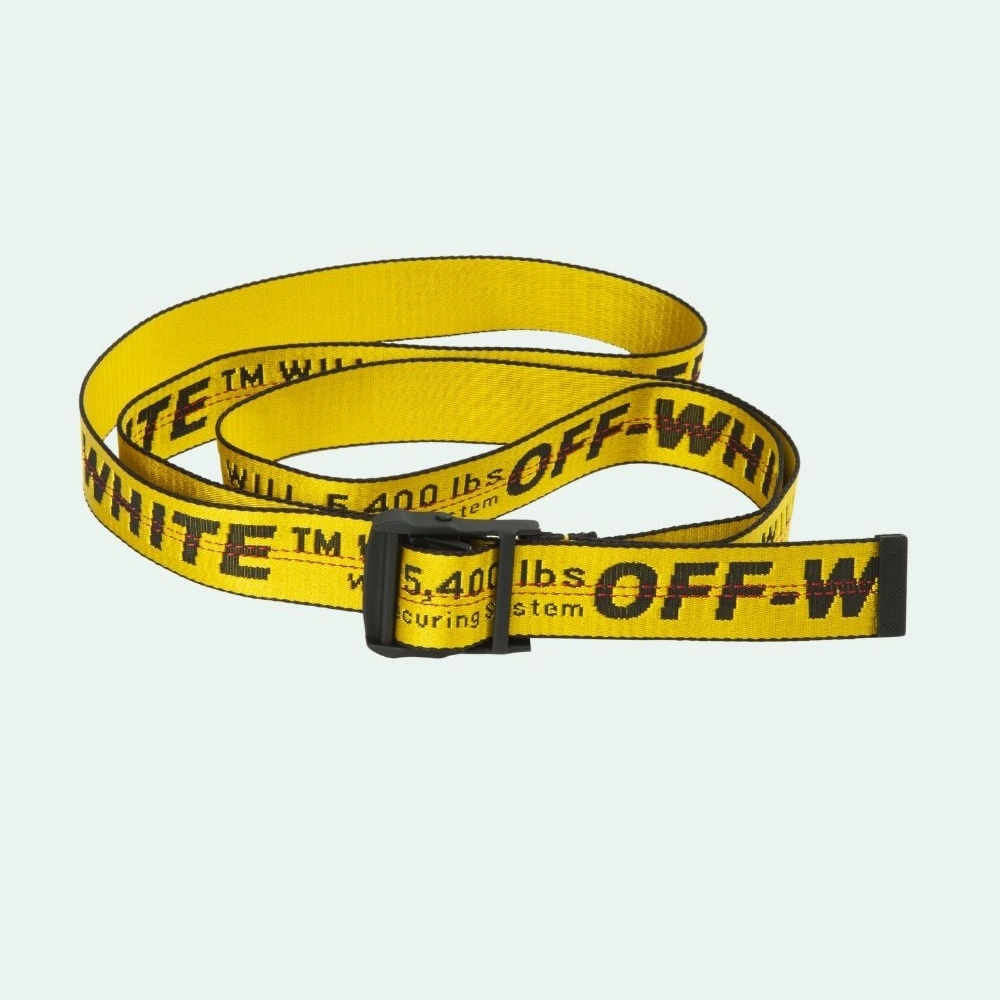 off white Virgil abloh industrial yellow belt